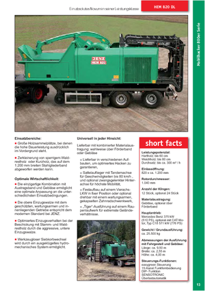 Wood Chippers Jenz HEM 820 DL