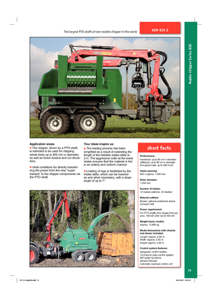 Wood Chippers Jenz HEM 820 Z