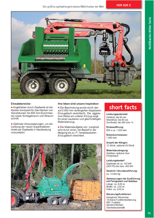 Ahşap parçalayıcılar Jenz HEM 820 Z