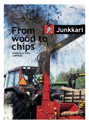 Ahşap parçalayıcılar Junkkari HJ 200