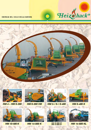 Wood Chippers Heizohack HM 10-500 KF