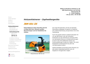 Ahşap parçalayıcılar JBM JBM 831 ZX