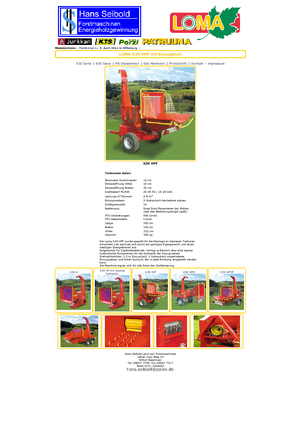 Ahşap parçalayıcılar Loma K 30 HPF