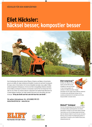 Ahşap parçalayıcılar Eliet Maestro