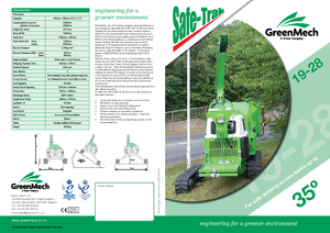 Wood Chippers Green Mech STC 19-28 MK 2