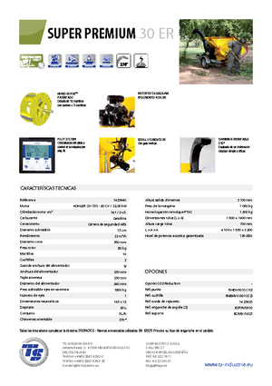 Wood Chippers TS-Industrie Super Premium 30 ER