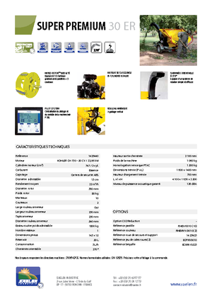 Wood Chippers TS-Industrie Super Premium 30 ER