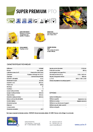 Wood Chippers TS-Industrie Super Premium PTO
