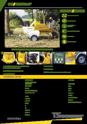 Wood Chippers TS-Industrie Tiger 25 P