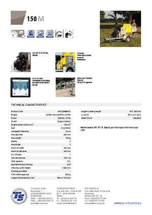 Wood Chippers TS-Industrie TS 150 M