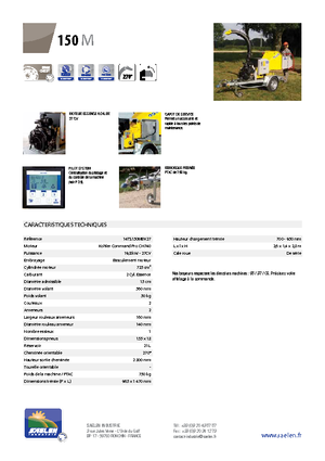 Wood Chippers TS-Industrie TS 150 M