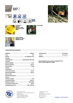 Wood Chippers TS-Industrie TS 327 Z