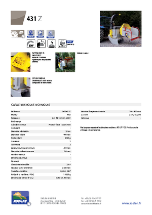 Wood Chippers TS-Industrie TS 431 Z