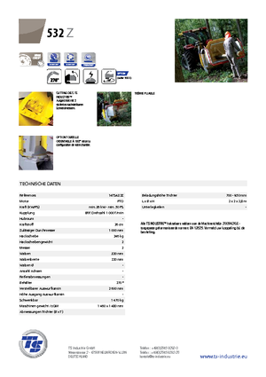 Wood Chippers TS-Industrie TS 532 Z
