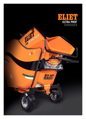 Wood Chippers Eliet Ultra Prof