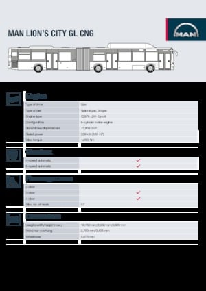 City buses MAN Lion’s City GL