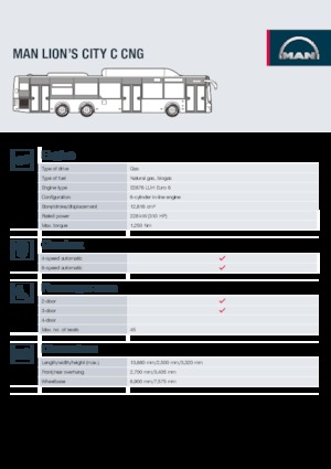 Şehir otobüsleri MAN Lion's City C