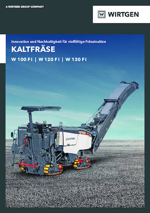 Cold Milling Machines Wirtgen W 100 Fi