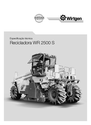 Road Recycling Machines/-Cold Recyclers Wirtgen WR 2500 S