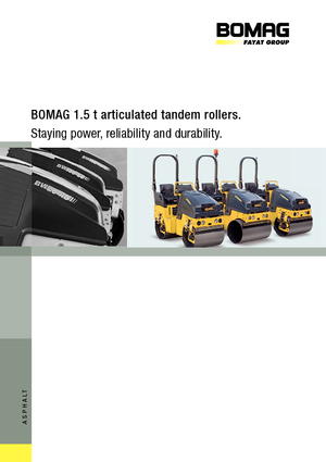 Combination Rollers Bomag BW 100 ACM-5