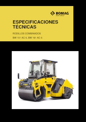 Combination Rollers Bomag BW 151 AC-5