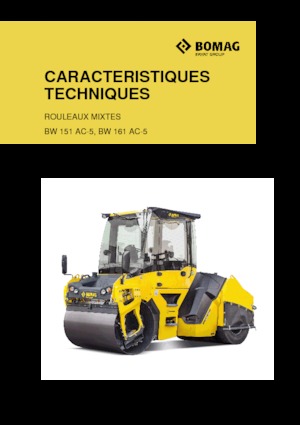 Combination Rollers Bomag BW 151 AC-5