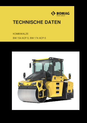Combination Rollers Bomag BW 174 ACP-5