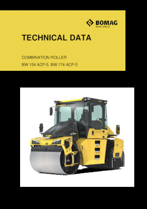 Combination Rollers Bomag BW 154 ACP-5