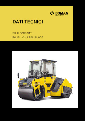 Combination Rollers Bomag BW 161 AC-5