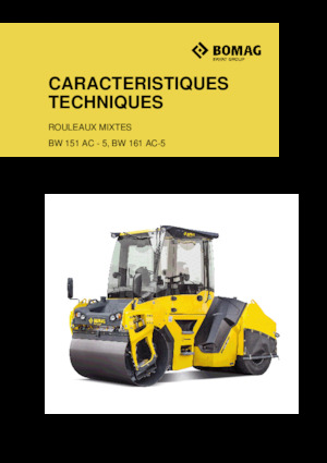 Combination Rollers Bomag BW 151 AC-5