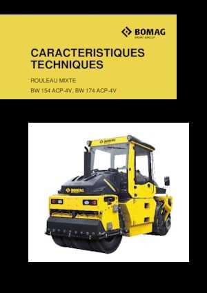 Combination Rollers Bomag BW 174 ACP-4