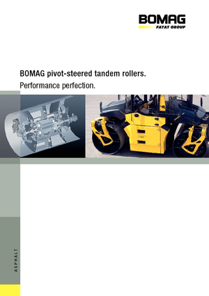 Kombinasyon makaralar Bomag BW 154 ACP-4 AM