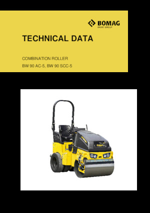 Combination Rollers Bomag BW 90 AC-5