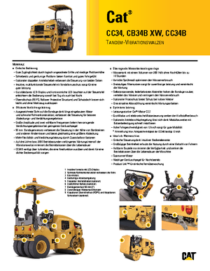 Combination Rollers Caterpillar CC34B