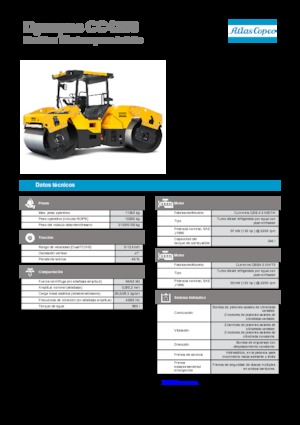 Kombinasyon makaralar Dynapac CC 4200 C VI