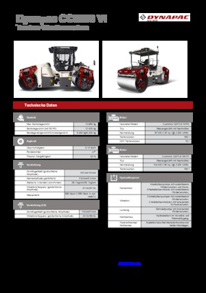 Combination Rollers Dynapac CC 6200 C VI