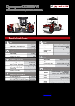 Combination Rollers Dynapac CC 6200 C VI
