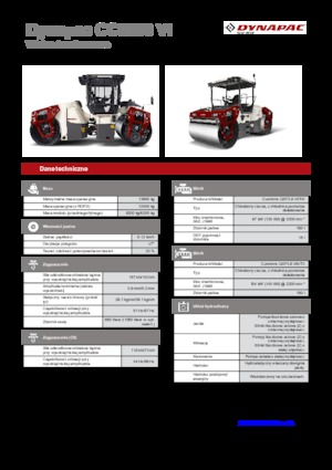 Combination Rollers Dynapac CC 6200 C VI