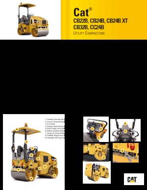 Combination Rollers Caterpillar CC24B