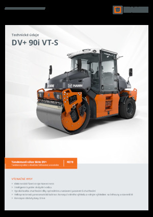 Combination Rollers Hamm DV+ 90i VT-S