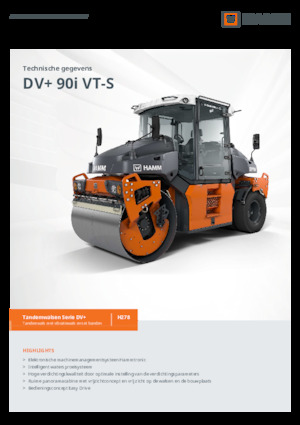 Combination Rollers Hamm DV+ 90i VT-S