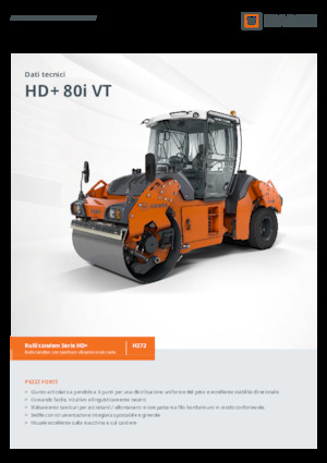 Combination Rollers Hamm HD+ 80i VT