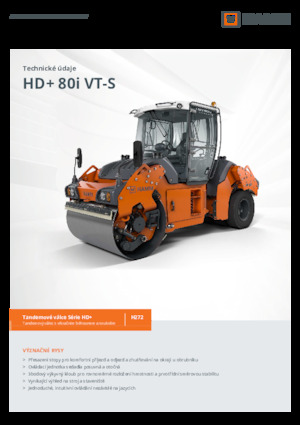 Combination Rollers Hamm HD+ 80i VT-S
