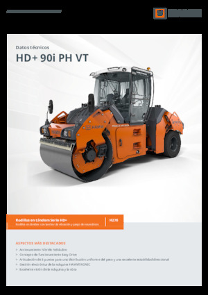 Combination Rollers Hamm HD+ 90i PH VT