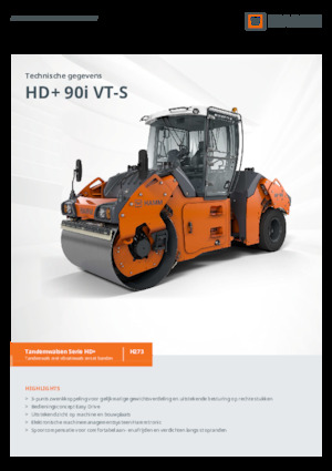 Combination Rollers Hamm HD+ 90i VT-S