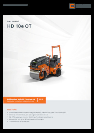 Combination Rollers Hamm HD 10e OT