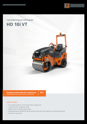Combination Rollers Hamm HD 10i VT