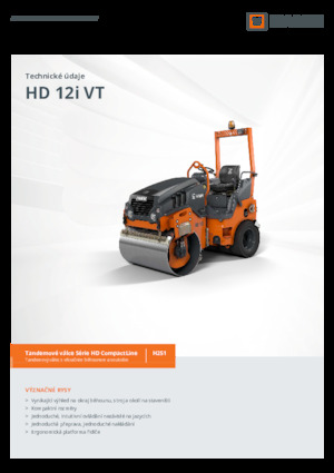 Combination Rollers Hamm HD 12i VT