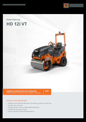Combination Rollers Hamm HD 12i VT