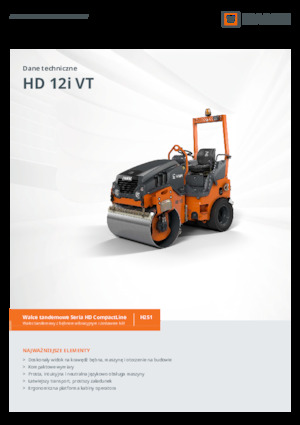 Combination Rollers Hamm HD 12i VT